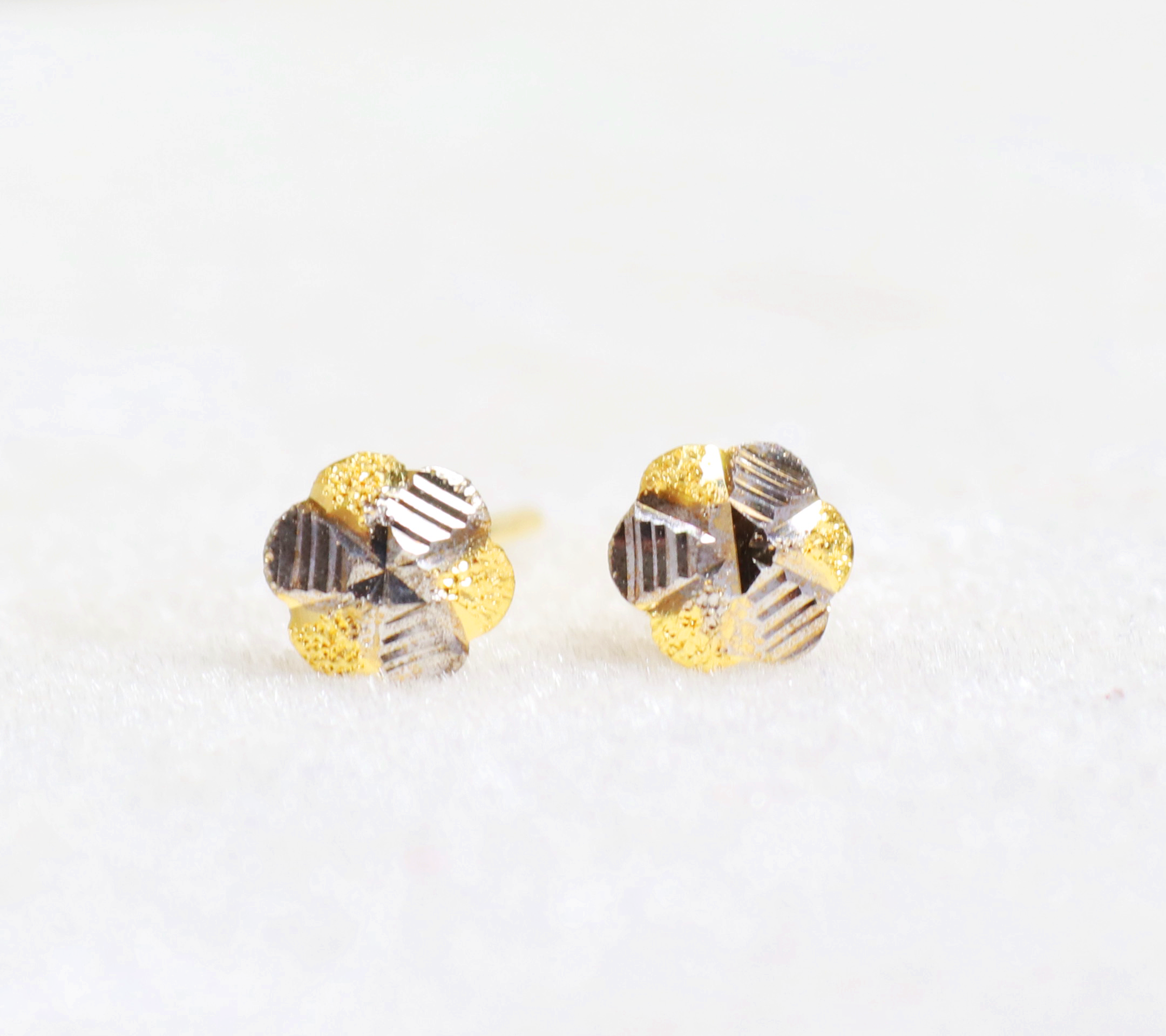 stud small gold earrings